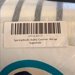 NEW - SpringBuds baby carrier wrap - superior